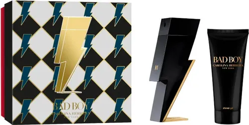 Carolina Herrera Bad Boy Set EDT 100ML + 100ML Shower Gel