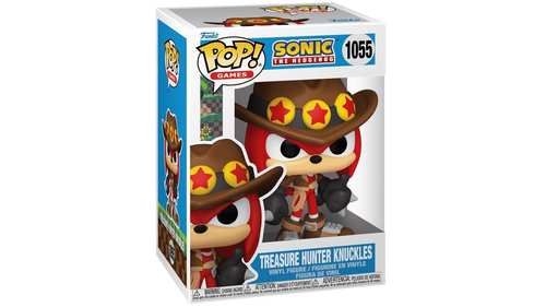 בובת פופ סוניק הקיפוד – נאקלס צייד האוצרות  | Funko Pop! Sonic the hedgehog Treasure Hunter Knuckles 1055