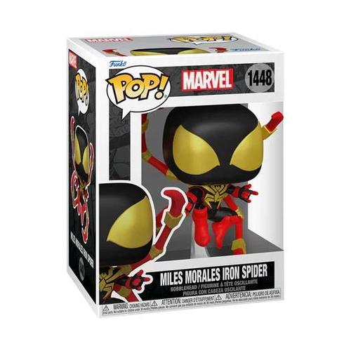 בובת פופ מארוול מיילס מוראלס איירון ספיידר | Funko Pop! Marvel Miles Morales Iron Spider 1448