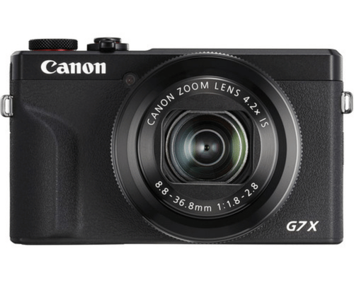 מצלמה ‏קומפקטית בעברית צבע שחור Canon Powershot G7 X Mark III