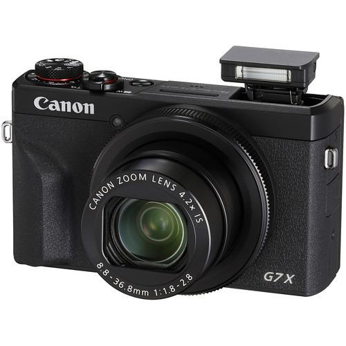 מצלמה ‏קומפקטית בעברית צבע שחור Canon Powershot G7 X Mark III