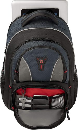  תיק גב למחשב נייד עד 16 דגם קובלט 5 שנים אחריות wenger swiss