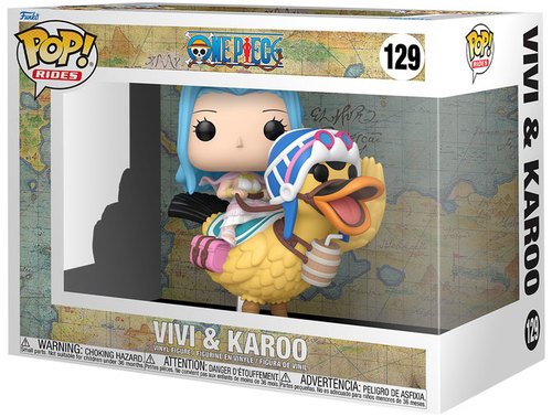 בובת פופ וואן פיס ויוי וקרו | Funko Pop! One Piece Vivi and Karoo 129
