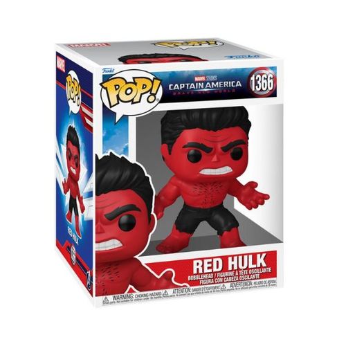 בובת פופ קפטן אמריקה – רד האלק 6 אינץ’ 1366 | Funko Pop! Marvel Captain Amercia Rec Hulk 6 INCH 1366