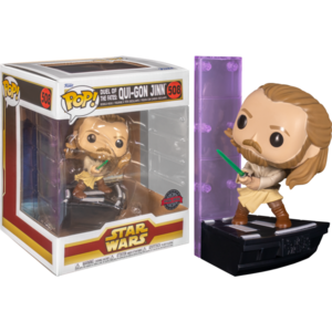 בובת פופ מלחמת הכוכבים – קווי-גון ג’ין | Funko Pop! Star Wars Qui-Gon Jinn 6 INCH 508
