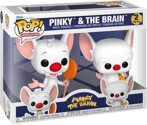 בובת פופ אנימניאקס – פינקי והמוח 2 (מחשב PC)  | Funko Pop! Animaniac Pinky and the Brain 2 PC 