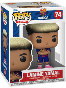 בובת פופ כדורגל ברצלונה לאמין יאמאל | Funko Pop! Football Barca Lamine Yamal 74