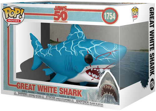 בובת פופ מלתעות 50 שנה – כריש לבן גדול | Funko Pop! Jaws 50th Great White Shark 15cm 1754