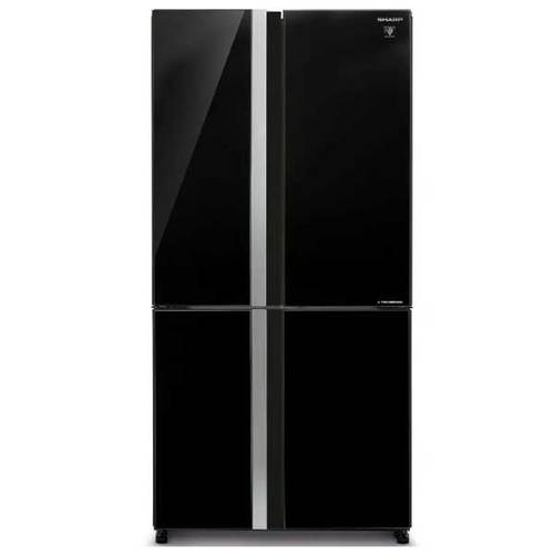 מקרר 4 דלתות 611 ליטר Sharp SJ-8942BK זכוכית שחורה שארפ