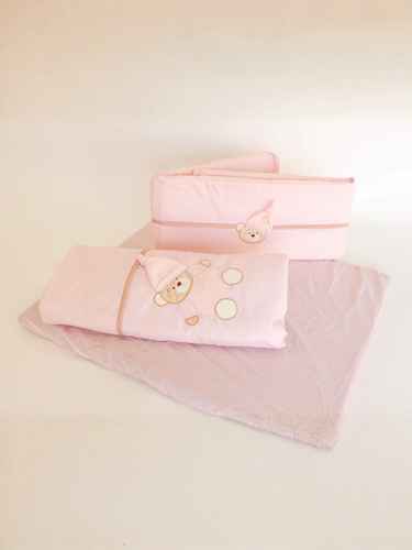 סט עריסה ורוד