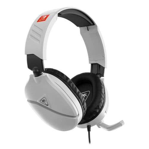 אוזניות גיימינג חוטיות Turtle Beach Recon 70 לבן נינטנדו