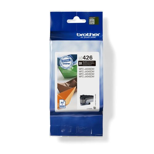 מחסנית דיו מקורי שחור ברדר Brother LC426