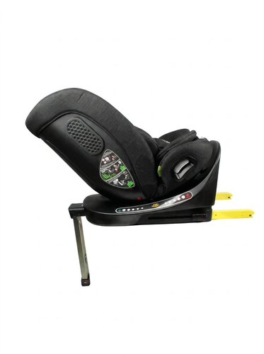 כיסא בטיחות לרכב מגיל לידה מסתובב 360° עם ISOFIX | דגם TITAN שחור