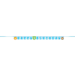 שרשרת תלייה שנה בכייף בן Happy Birthday