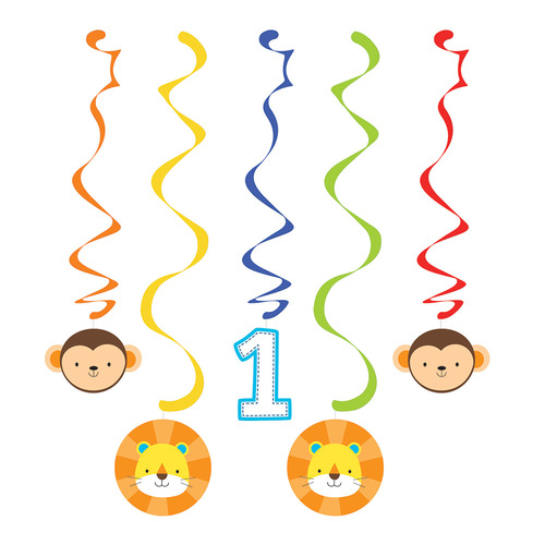 קישוטי מובייל שנה בכייף בן 5 יח'