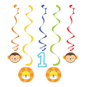קישוטי מובייל שנה בכייף בן 5 יח