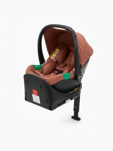 סלקל לתינוק כולל בסיס ISOFIX לרכב - חום