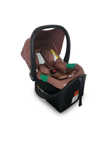סלקל לתינוק כולל בסיס ISOFIX לרכב - חום