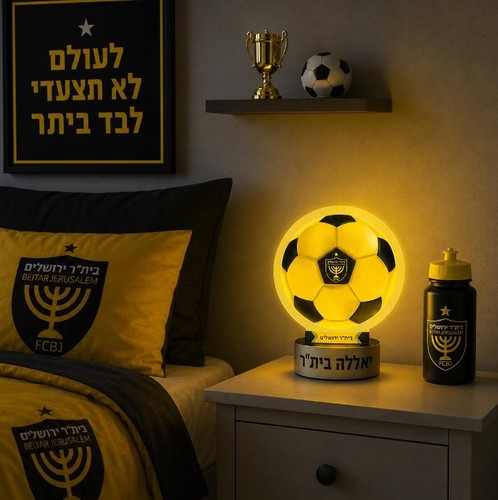 מנורת לד לילה של הקבוצה ביתר ירושלים - דגם כדור