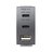 מטען מהיר 3 יציאות USB 2C+A PD 20W גרפיט 1M MATT ניסקו סוויץ'