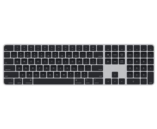 מקלדת אלחוטית Apple Magic Keyboard Numeric Keypad Touch ID Silicon USB-C - שחור