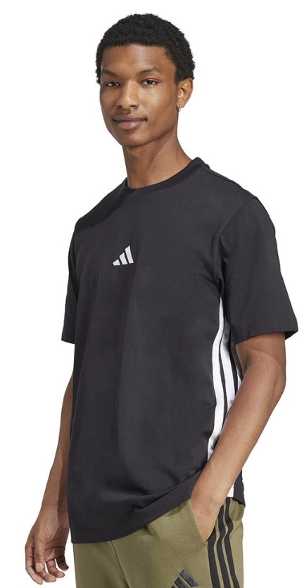 חולצת אדידס adidas Essentials 3-Stripes Single Jersey Tee | גברים