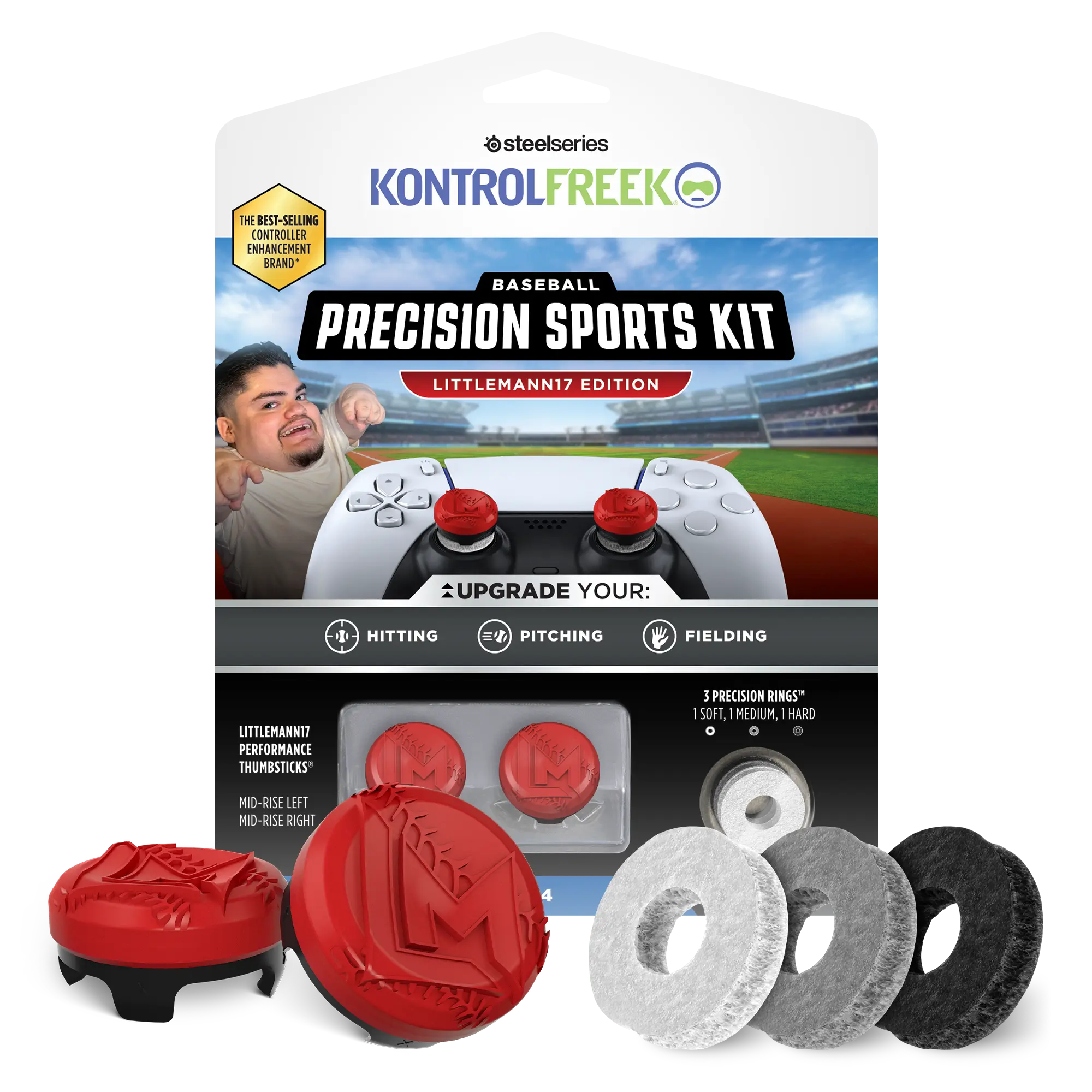מתאם ארגונומי לאגודל Kontrol Freek Baseball Kit  Xbox  