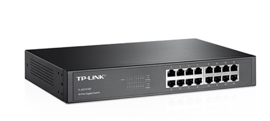 מתג שולחני TP-Link TL-SG1016D 16 Ports Gigabit 10/100/1000Mbps