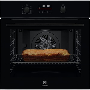 תנור פירוליטי רב תכליתי זכוכית שחורה Electrolux דגם EOP6401K