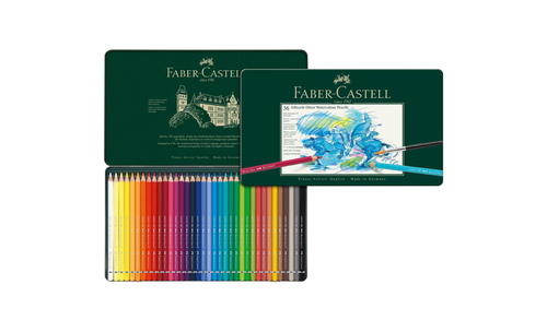 סט 36 עפרונות A.Durer במארז פח Faber Castell אקוורל