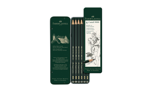 סט 36 עפרונות A.Durer במארז פח Faber Castell אקוורל