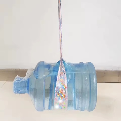סרט להרחקת יונים וציפורים - מחזיר אור דו-צדדי באורך 50 מטר