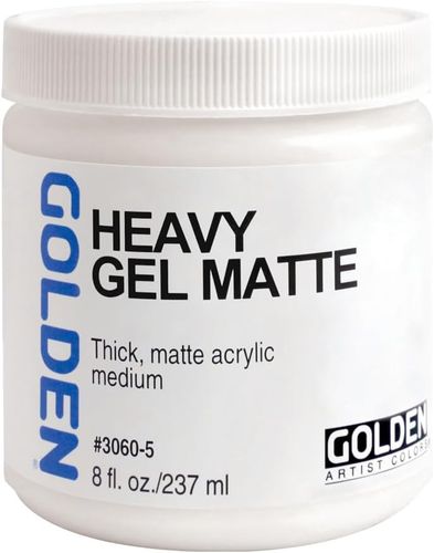 ג'ל מדיום לצבעי אקריליק מבית GOLDEN ( נפח 237 מ