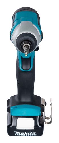 מברגת אימפקט נטענת עם 2 סוללות 1.5 אמפר ומטען - MAKITA TD110DWYE 110N/m 12V