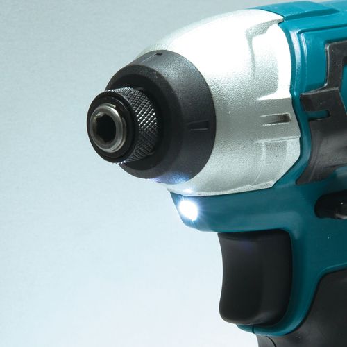 מברגת אימפקט נטענת עם 2 סוללות 1.5 אמפר ומטען - MAKITA TD110DWYE 110N/m 12V