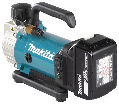 משאבת ואקום למזגנים נטענת 50 ליטר/דקה - MAKITA DVP180 18V - עריכת מפרט ותמונות