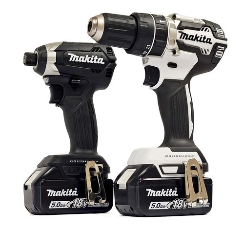 סט 2 כלים 18V נטען עם 2 סוללות 5A ומטען MAKITA DLX2180TX1