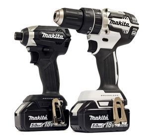 סט 2 כלים 18V נטען עם 2 סוללות 5A ומטען MAKITA DLX2180TX1