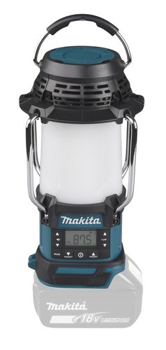 רדיו פנס עששית נטען - MAKITA DMR055 18V