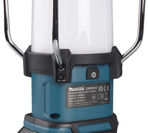 רדיו פנס עששית נטען - MAKITA DMR055 18V