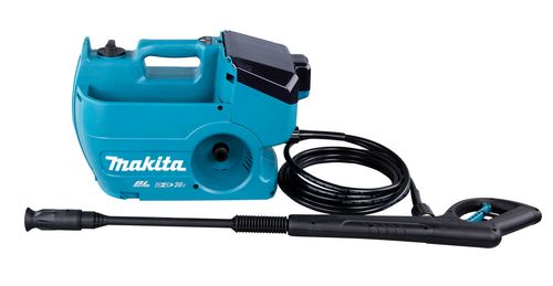 מכונת שטיפה בלחץ 2X18V נטען 55/30 BAR גוף במזוודה MAKITA DHW080ZK