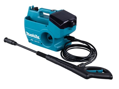 מכונת שטיפה בלחץ 2X18V נטען 55/30 BAR גוף במזוודה MAKITA DHW080ZK