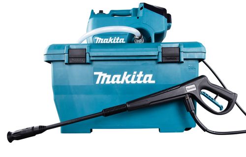 מכונת שטיפה בלחץ 2X18V נטען 55/30 BAR גוף במזוודה MAKITA DHW080ZK