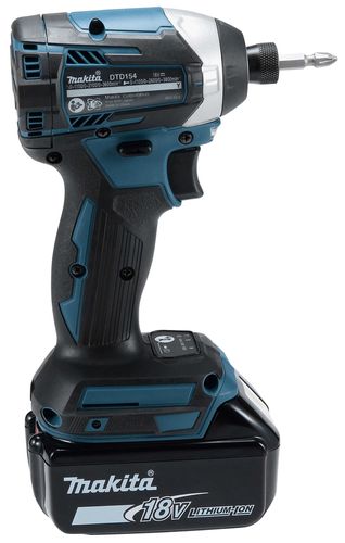 מברגת אימפקט נטענת - MAKITA DTD154 18V 175Nm BL