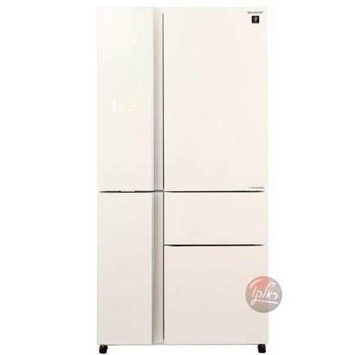 מקרר 5 דלתות 661 ליטר Sharp SJ-9734-BG זכוכית בז' שארפ