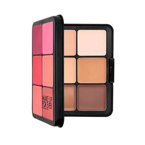 פלטת איפור לפנים רב שימושית MAKE UP FOR EVER – HD Skin Face Essentials Palette With Highlighters
