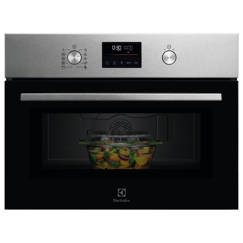 מיקרוגל בנוי משולב גריל צבע נירוסטה Electrolux דגם ECK5401X