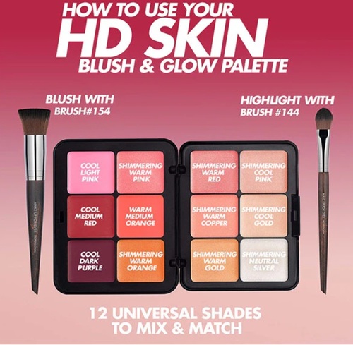פלטת סמקים מקצועית MAKE UP FOR EVER Ultra HD Blush Palette 