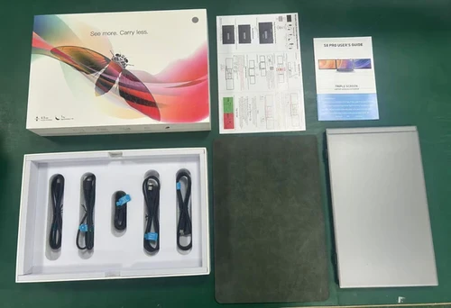 זוג מסכים ניידים למחשב נייד 14 אינץ' Ofiyaa Tri Screen S2 Air