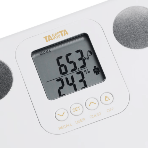 משקל אדם דיאגנוסטי צבע לבן Tanita BC-730